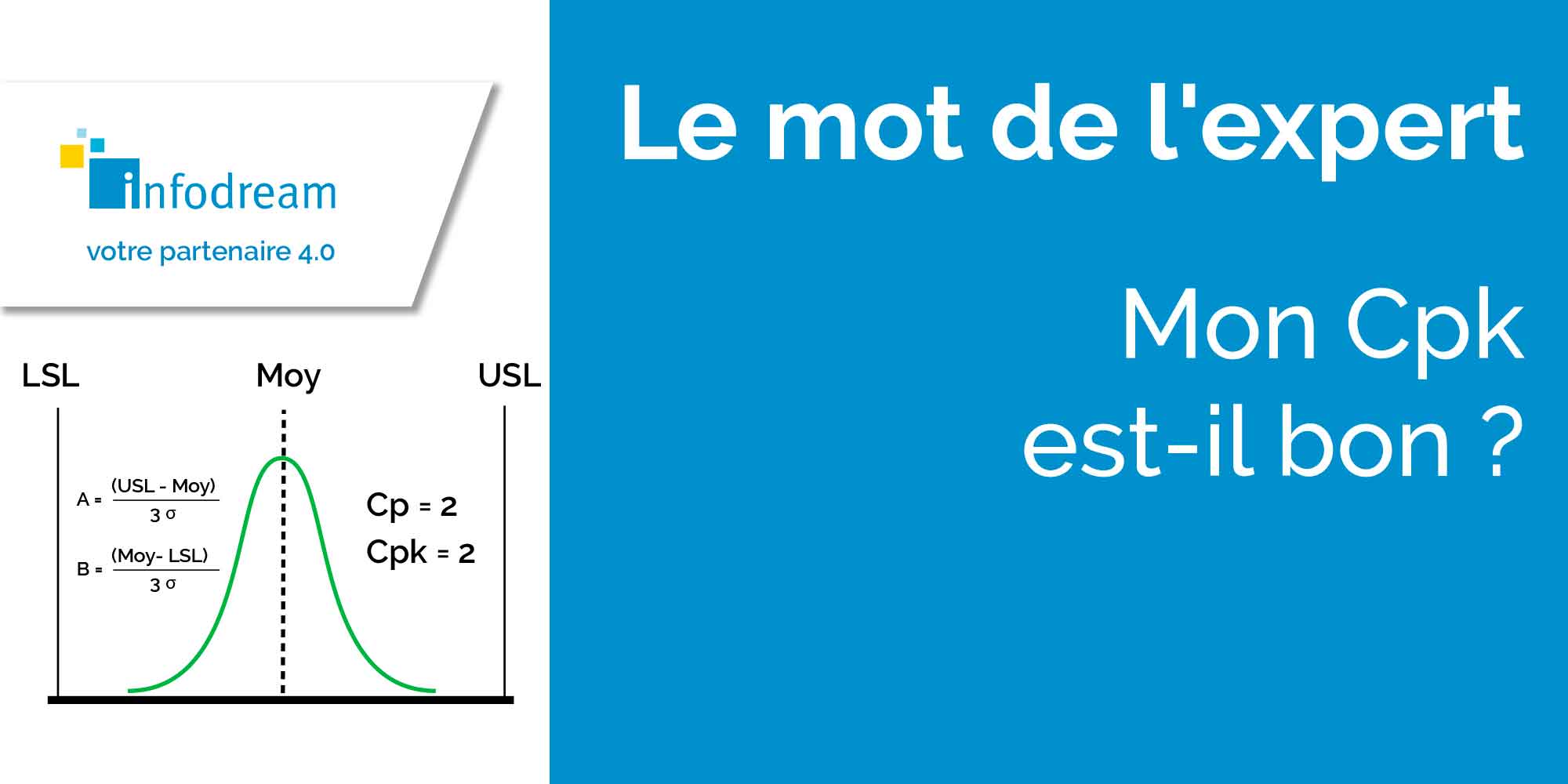 Le Cpk Est Un Indicateur De Capabilité Process Qui Mesure Le Décentrage Par Rapport à La Moyenne. Le Mot De L'expert Infodream