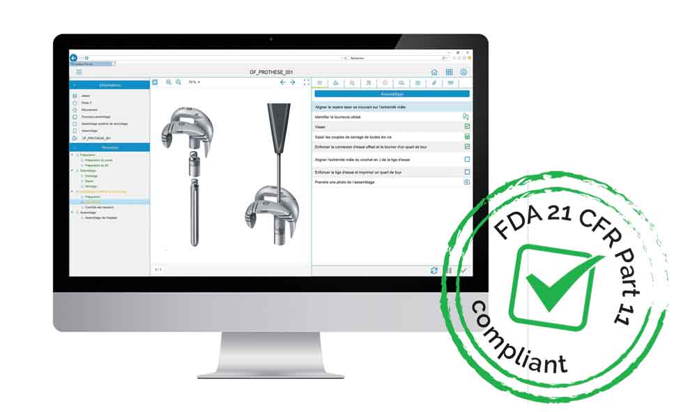 La Suite Qualaxy est FDA 21 CFR Part 11 compliant