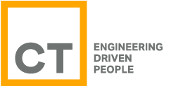 logo du Groupe CT, Groupe d'Ingenierie comptant plus de 1800 personnes en Europe