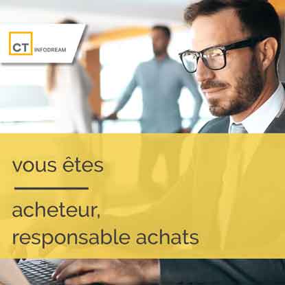 Qualaxy, le logiciel MES d'infodream pour l'acheteur, le service achat, le responsable achat