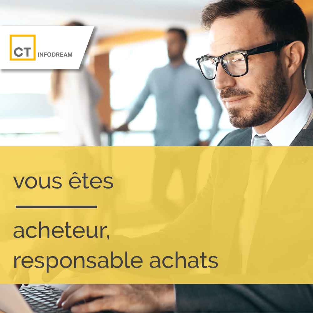 Qualaxy, le logiciel MES d'infodream pour l'acheteur, le service achat, le responsable achat
