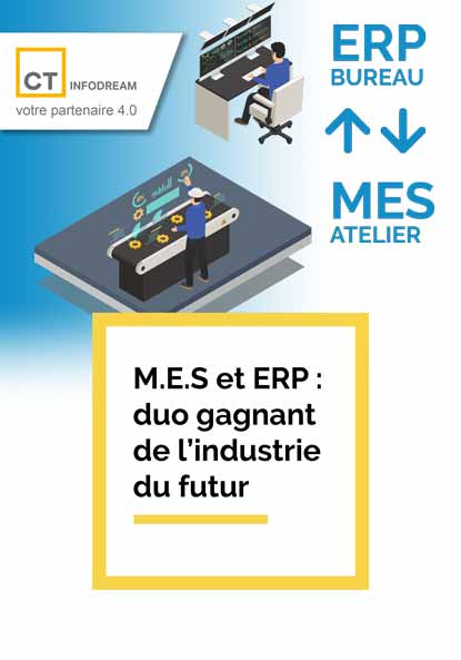 MES et ERP sont complémentaires et échangent les données de production