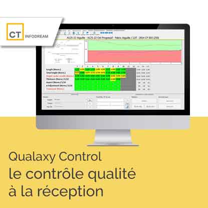 Solutions industrie 4.0. Qualaxy Control : suivi qualité et contrôle réception des pièces et lots fournisseurs.