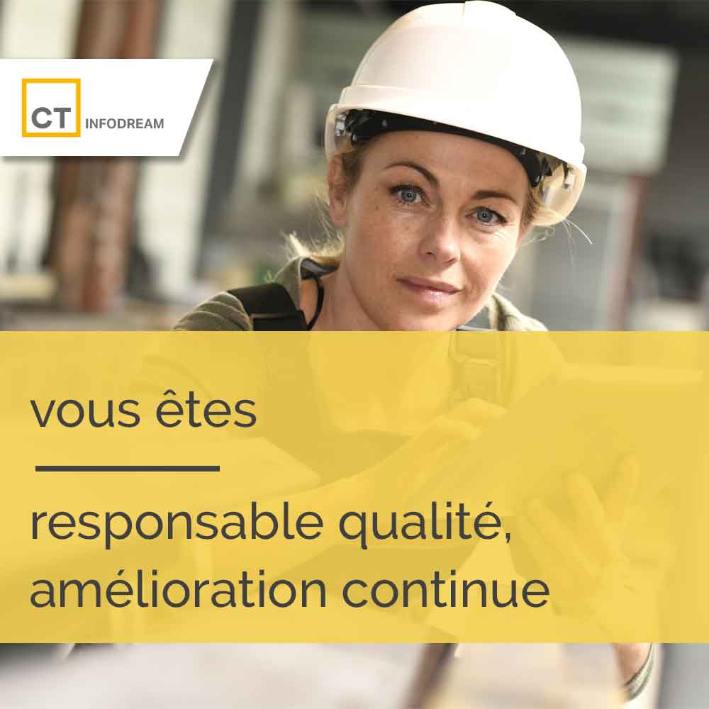 Qualaxy, le logiciel MES d'infodream pour responsable qualité, responsable de l'amélioration continue