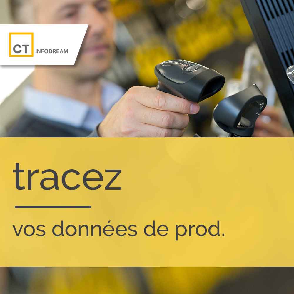 Tracez vos données de production avec le MES de CT INFODREAM