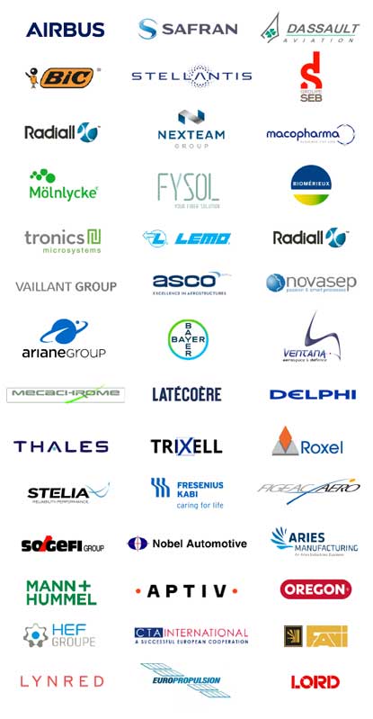 Logos clients CT Infodream