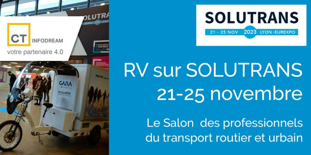 CT Infodream sera présent sur le salon Solutrans