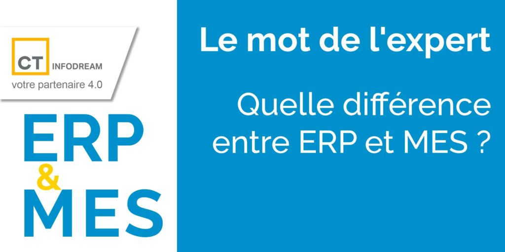 Différence entre ERP et MES