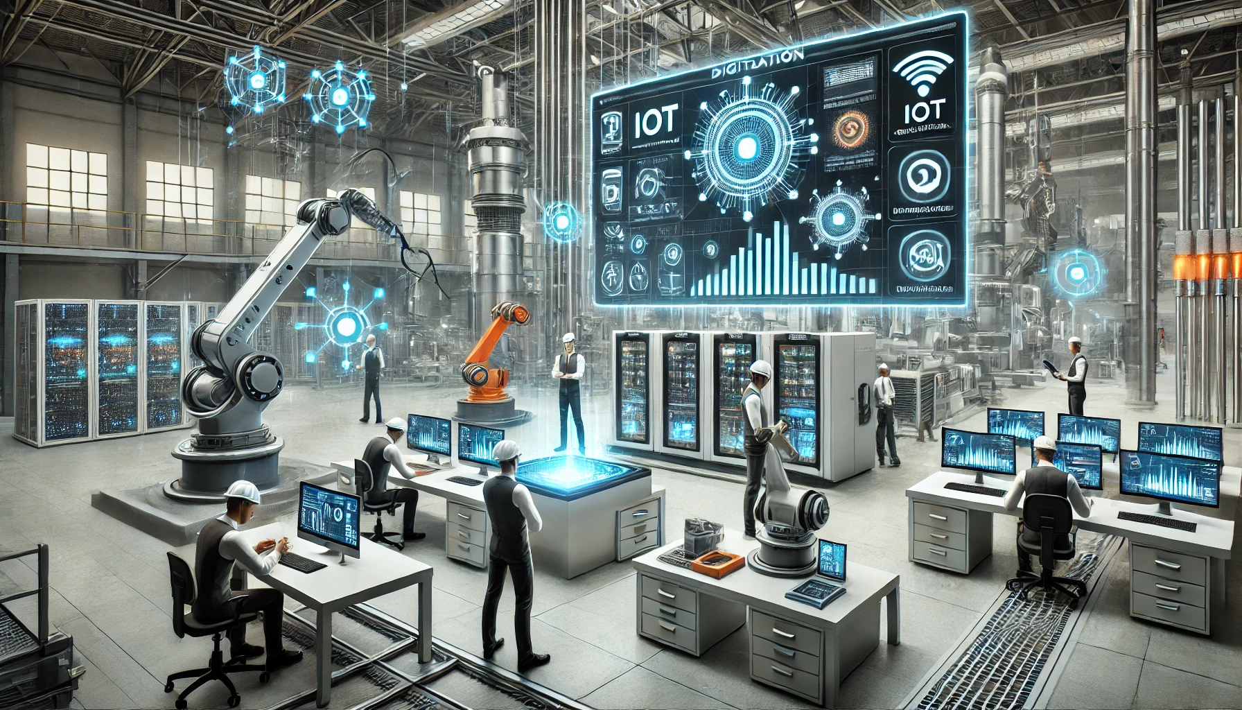 Numérisation D’un Atelier Industriel